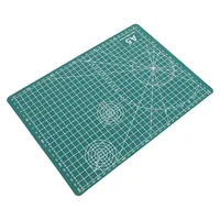 A5 Double Sided Cutting Mat Self Healing Board 8.27x5.83 Inch Craft Mat for Sewing Quilting Scrapbooking with Measurement Grid 2