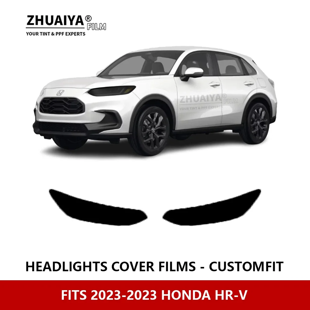 

Для HONDA HR-V 2023-2023 Автомобильная внешняя фара с защитой от царапин PPF предварительно отрезанная Защитная пленка для ремонта автомобильных наклеек аксессуары