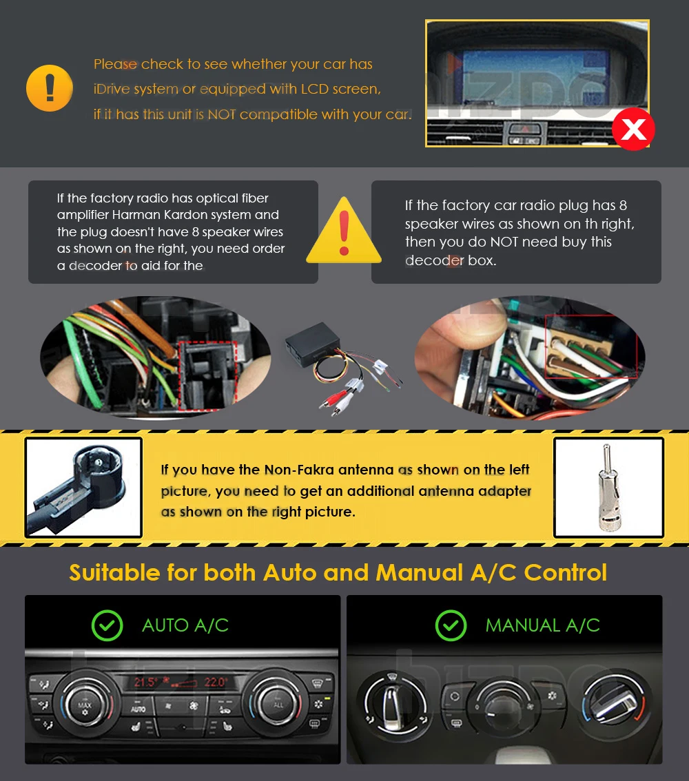 7 Zoll Carplay Android Auto Autoradio für BMW 3er E90 E91 E92 E93 2006-2012 Autoradio GPS Multimedia Player 2DIN RDS Bildschirm – Detail 3
