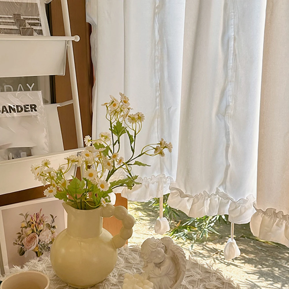 قطعة واحدة من ستارة مخملية أنيقة منقوشة مموجة - تص...