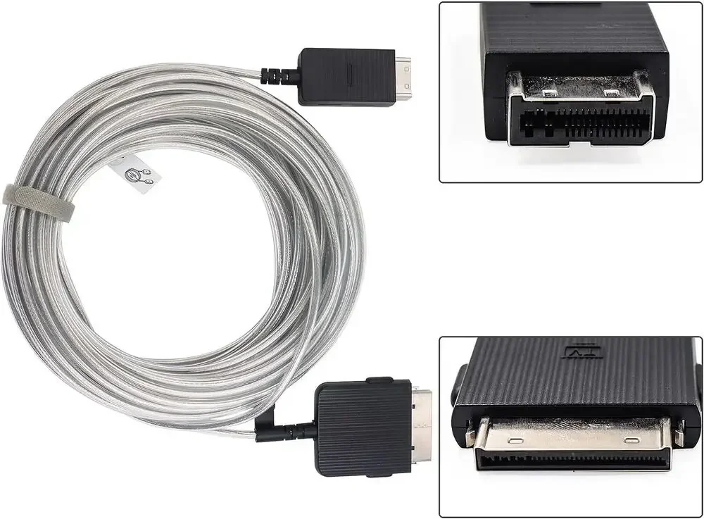 NEW Compatible with Samsung frame extension cable 15M One Connection Cable VG-SOCR15/ZA BN39-02470A For QN43LS03TAF QN50LS03TAF