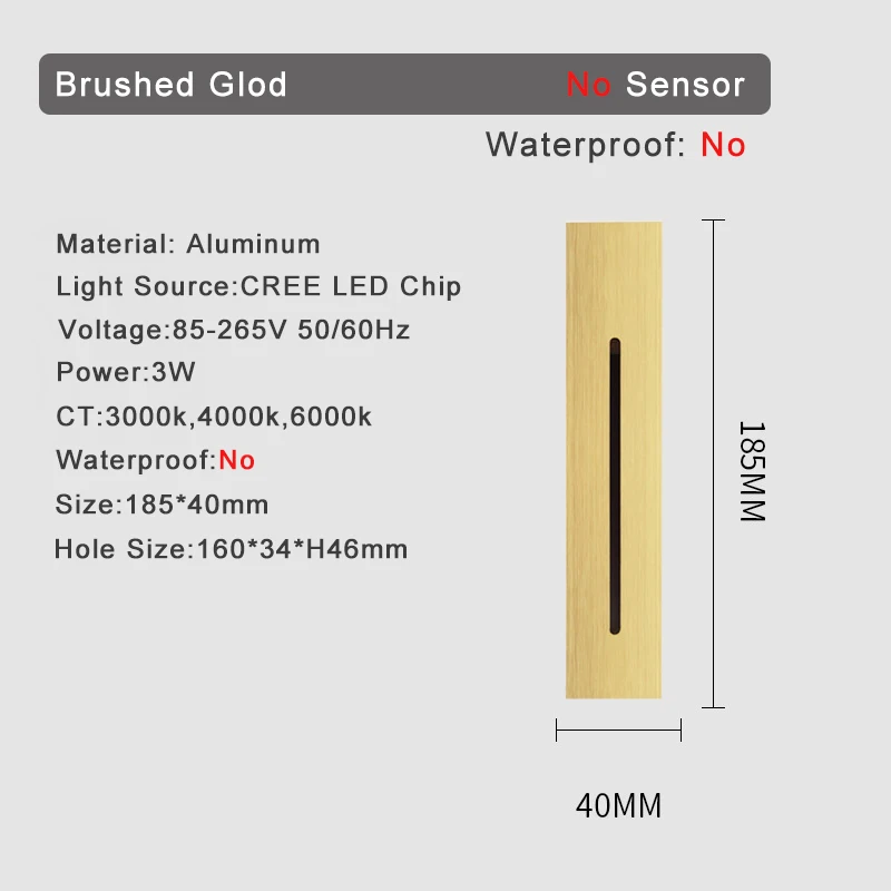 thumbnail image 1 of Lámpara de pared para exteriores, impermeable, estilo retro industrial europeo, para jardín, paisaje, villa, porche, lámpara de pared LED, 1 of 5