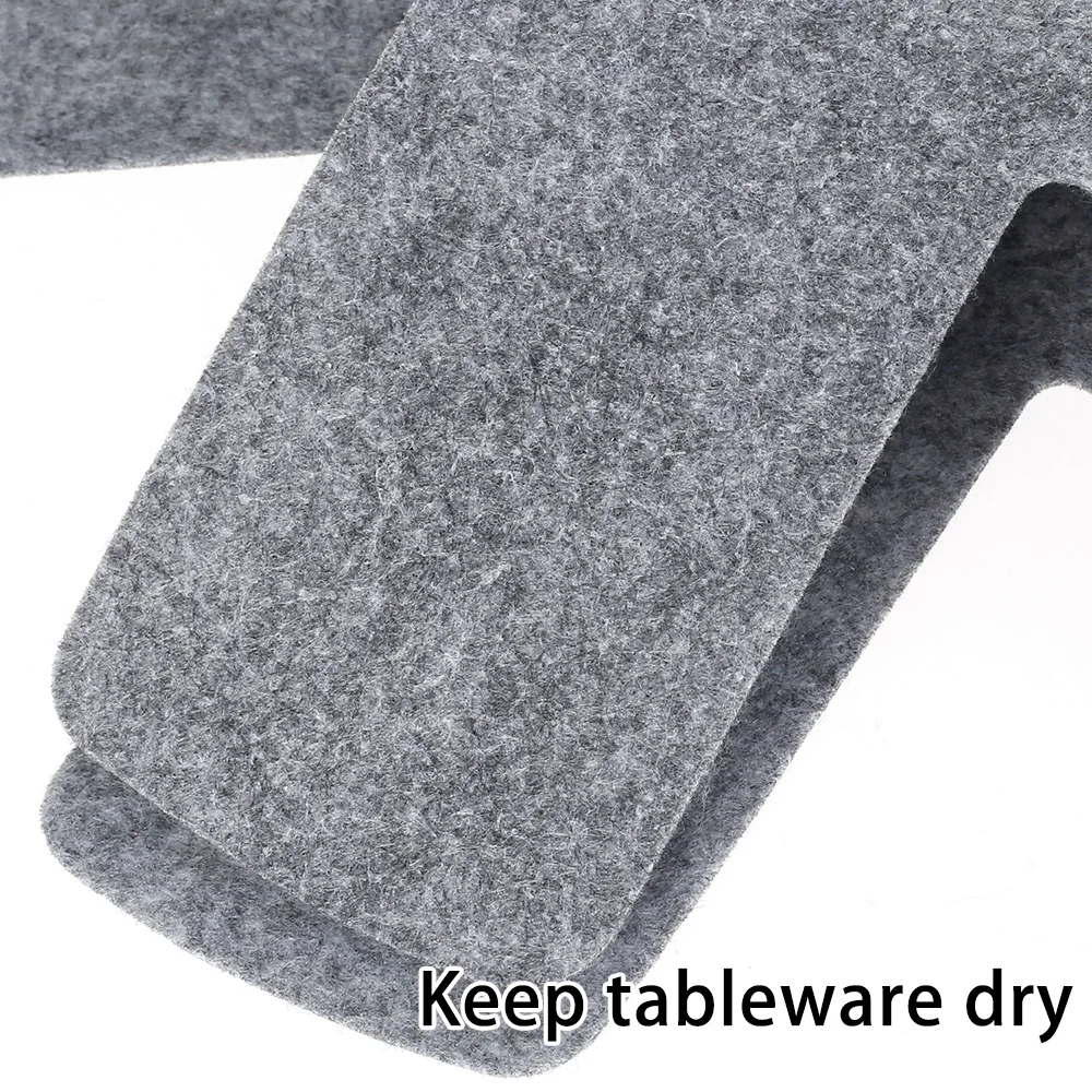 12/24 Pcs Pot and Pan Protectors Non-woven Pot Dividers Pad 3 Sizes Pans Separator Pads for Protecting Separators Pads Cookware