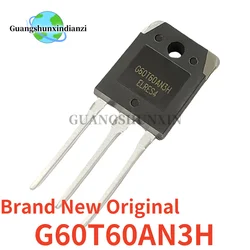 High - Performance IGBT Transistor - 60A 600V, TO - 3P Package, New & In Stock (G60T60AN3H 10PCS)