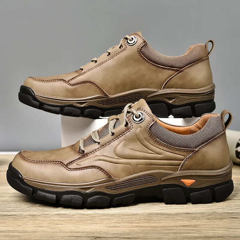 Freizeitschuhe für Herren, Herren-Turnschuhe, Laufschuhe, Wanderschuhe, leicht, Sport, Outdoor, Slip, bequem
_voghion.com