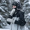 NANDN Ski Gloves  With Double Layer Inner Liner Waterproof Thermal Gloves Touchable Screen 5