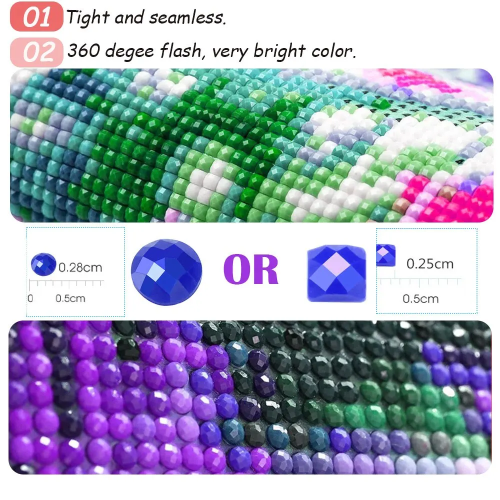 diamond painting kits Diamond Painting Anime Horror Girl Picture 5D DIY Full Diamond Mosaic Embroidery Cross Stitch Kits Christmas Home Decor