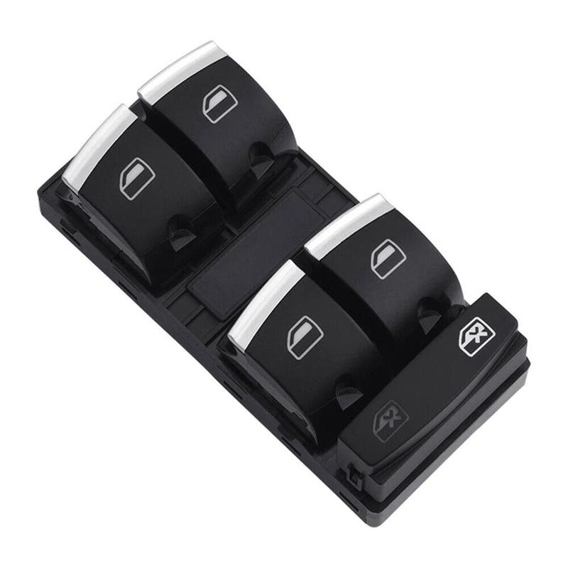 

4F0959851H Car Front Driver Electric Power Window Lifter Control Switch For A3 A4 S4 RS4 A6 S6 RS6 Q7 2 Spare Parts
