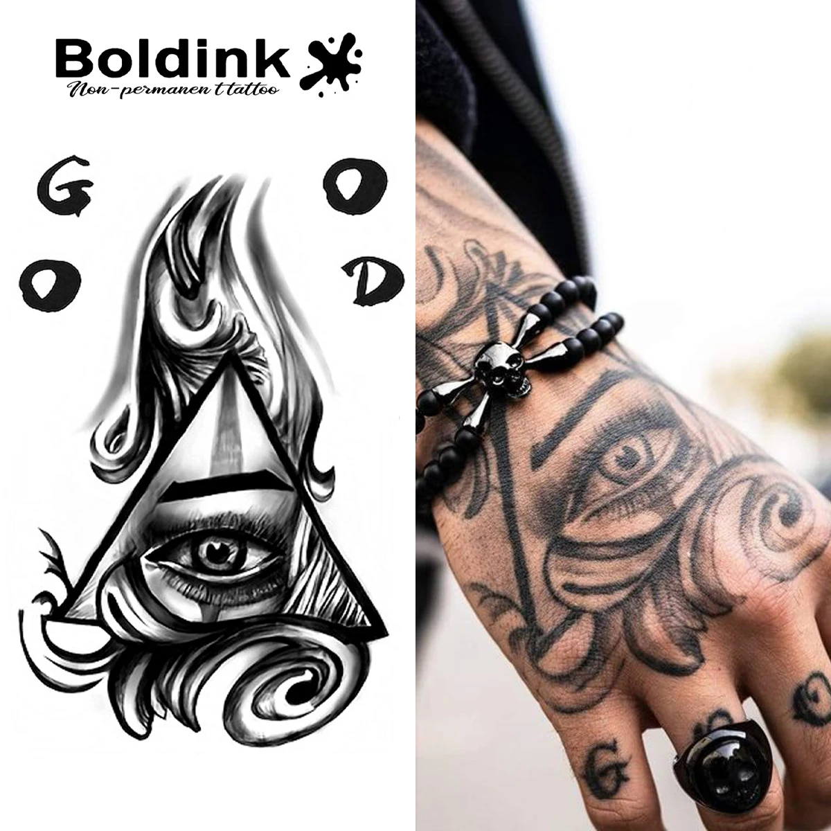 The Illuminati Eye of Providence Temporary Tattoo: A Real-World Review of  Its Durability, Design, and, image size:1200x1200