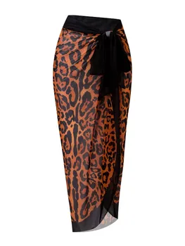 Women Long Sarongs Swimsuit Coverups Beach Bikini Wrap Sheer Maxi Skirt 2026 Summer Scarf Cover Ups For Swimwear 1
