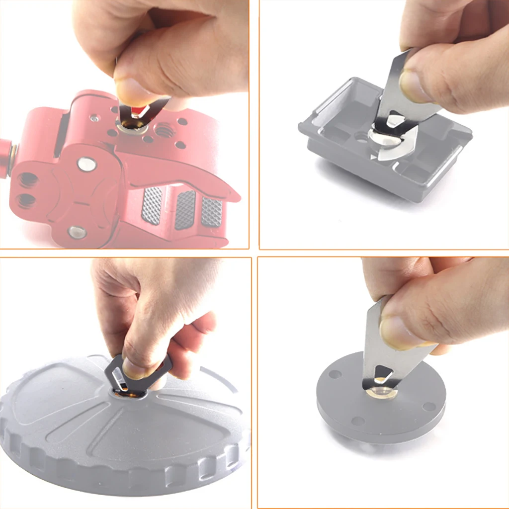 Camera Quick Release Plate Multifunctional Tool 1/4