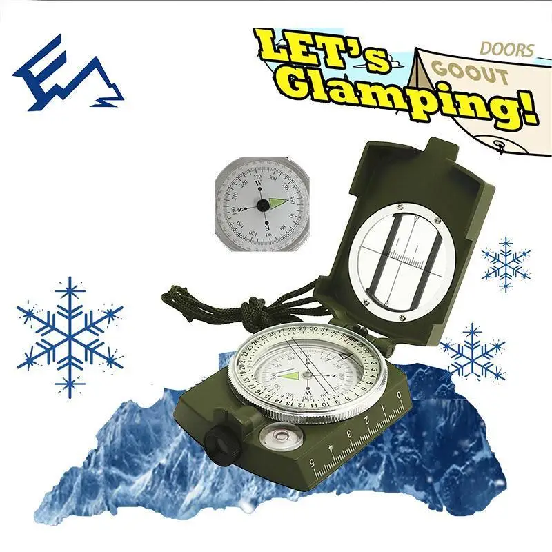 Outdoor Highprecision Survival Compass Camping Waterproof Digital
