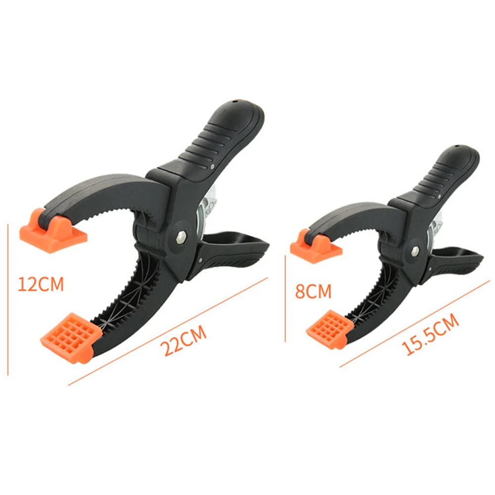 Strong Ratchet Grampos para Carpintaria, Um Clip Primavera Retainer, Compressão Ajustável Mão Ferramenta, 6 in, 8 in, Fixo