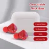Bluetooth Earbuds HIFI Stereo Sound Color Gradient Light Cute Heart Shaped Bluetooth Earbuds for Sports for Outdoor Activities 2