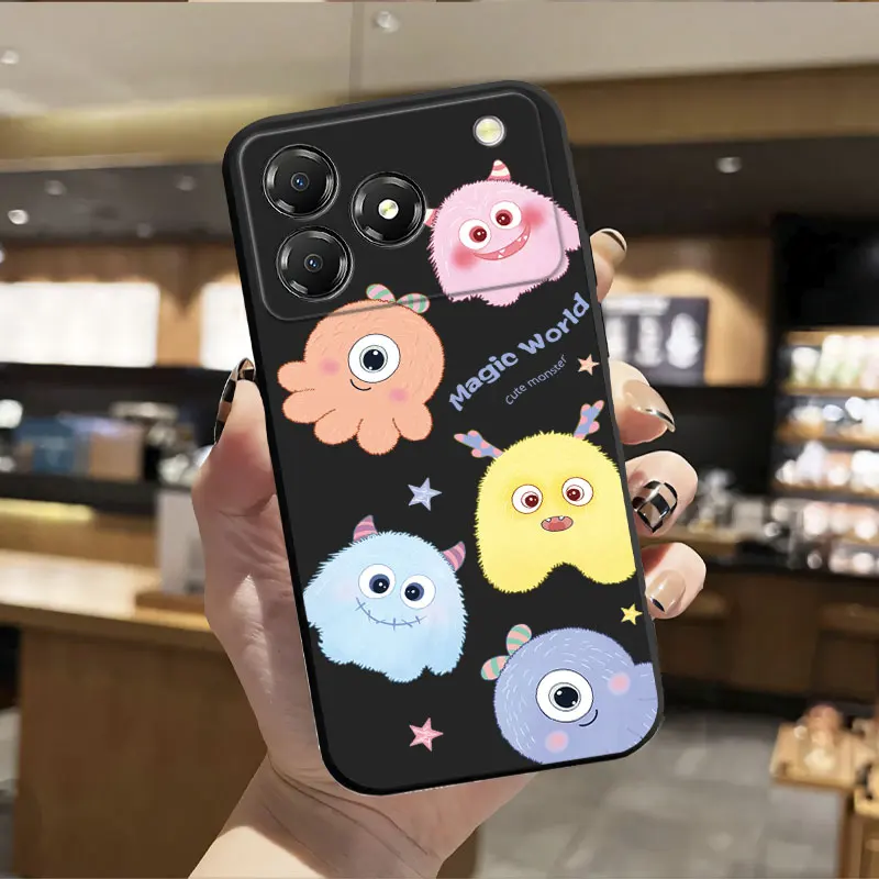 Fashion Cartoon Soft Silicone Shockproof Phone Case Cover