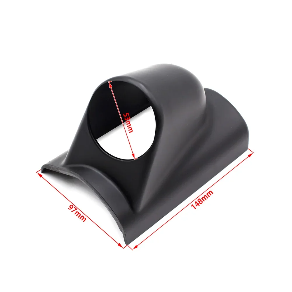 Carbon Gauge Pod 52mm Car Single Car Gauge Cap Cup Dash Pod Mount Holder Plastic Cup