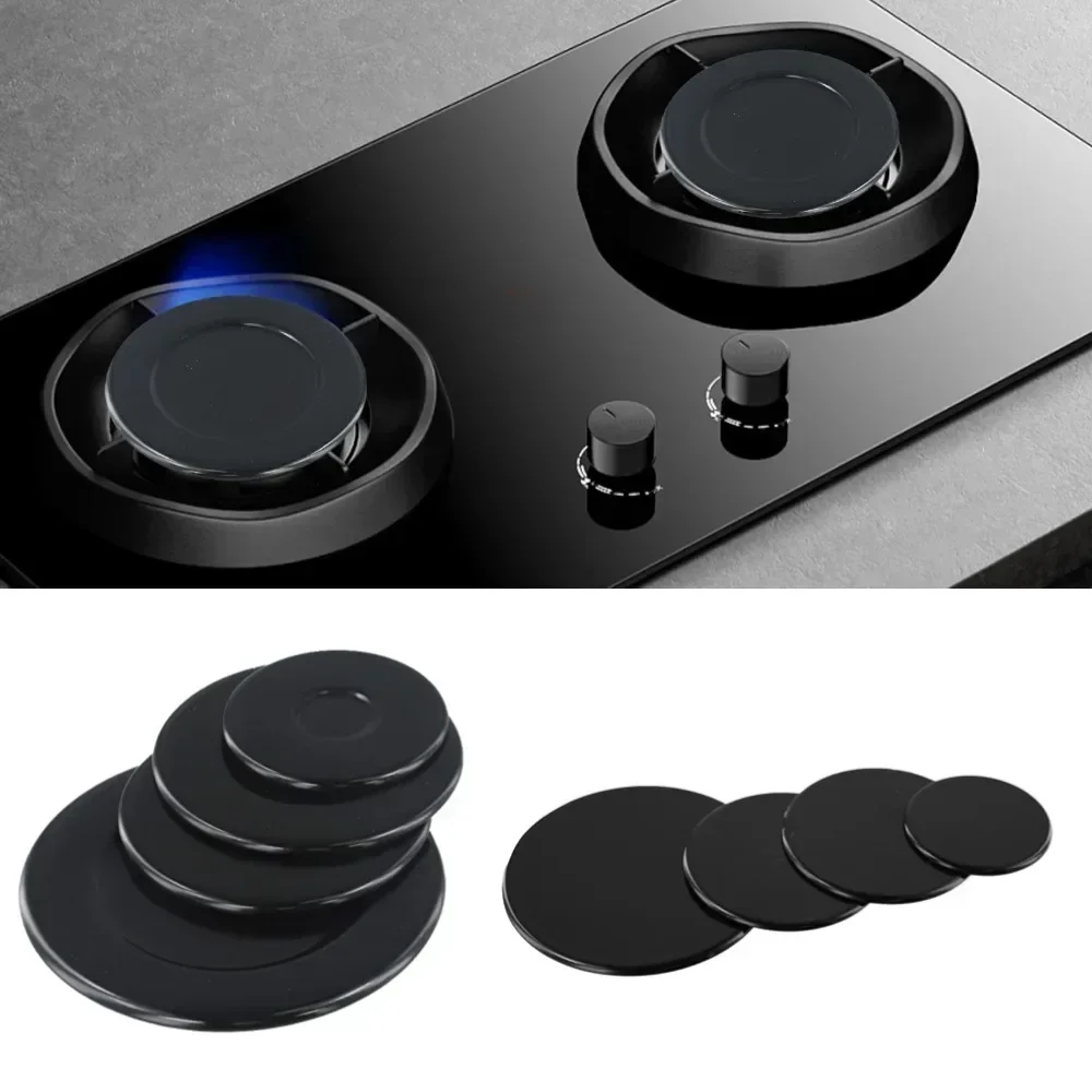 4 Pcs Universal Oven Gas Hob Burner Crown Flame Cap Gas Burner Flame Cap 55mm 75mm 100mm for SABAF Accessories