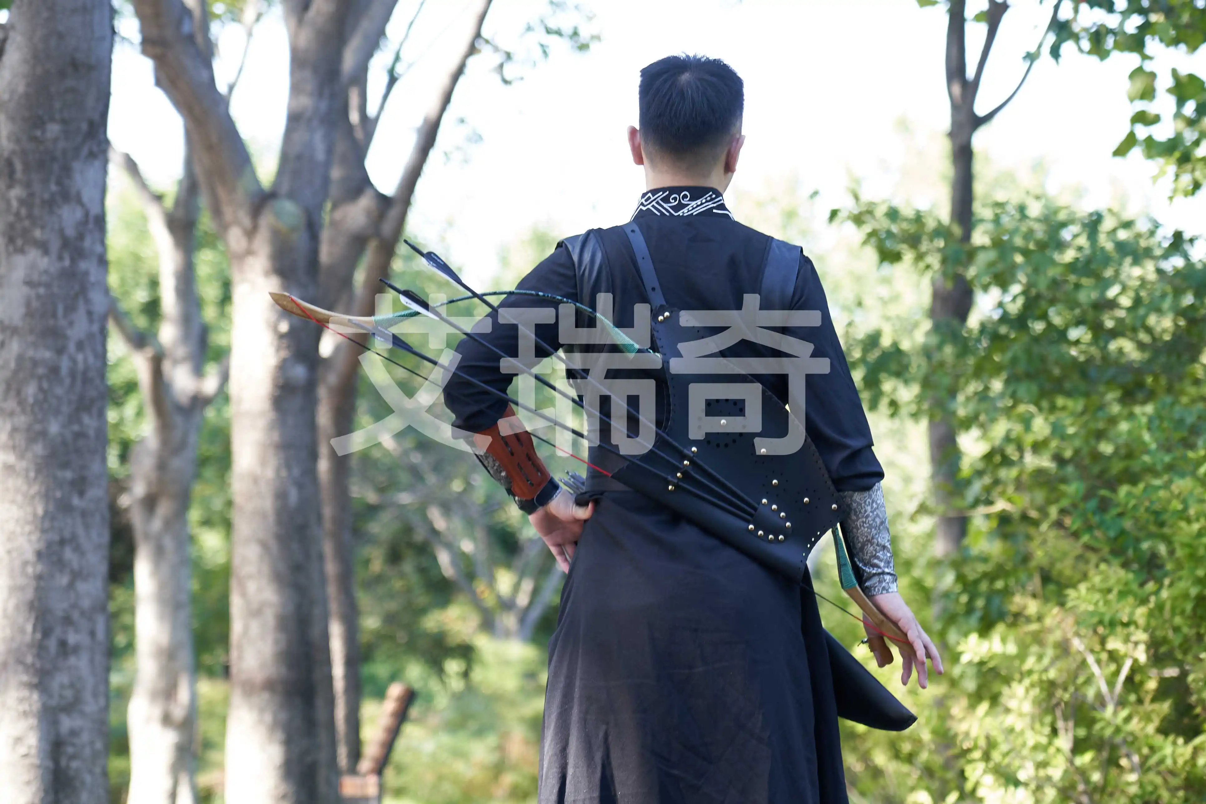 1set 20-50lbs Archery Recurve Bow Wooden LongBow Traditional Bow Outdoor Shooting Hunting Accessories