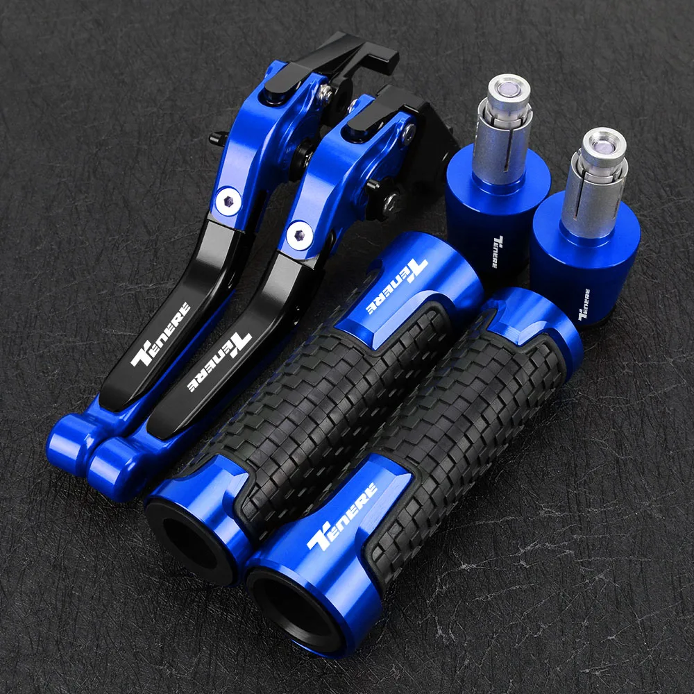 

Tenere700 Clutch Brake Levers Handlebar Hand Grips Ends For YAMAHA TENERE 700 World Raid XTZ700 Rally 2019-2023 2022 2021 2020