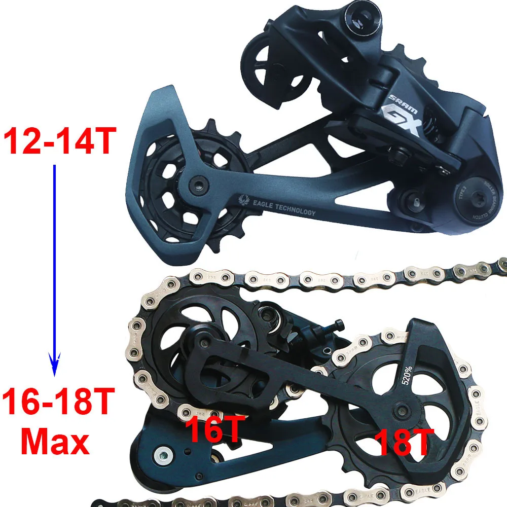 10T 11T 12T 13T 14T 15T 16T 17T 18T Fahrrad Schaltwerk Stützrad fahrrad Lager Pulley Guide Roller Idler für Shimano SRAM – Detail 7