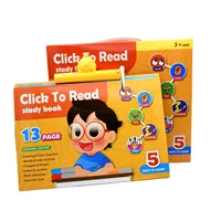 Kids Early Education English Hanging Wall Chart Letter Reading Audio Simulation Study Book Learning Machine Toys for Children 1
