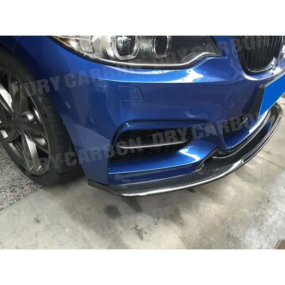 Carbon Fiber E Style Front Bumper Lip Spoiler Apron for BMW 2 Series ...