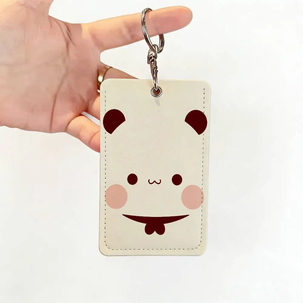 Charming Bubu Card Holder with Keychain - Protective Case