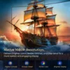 LynCast 4K X3AQ Projector 500ANSI Native 1080P Auto Focus Android 11 BT5.4 WIFI6 Portable Home Theater
