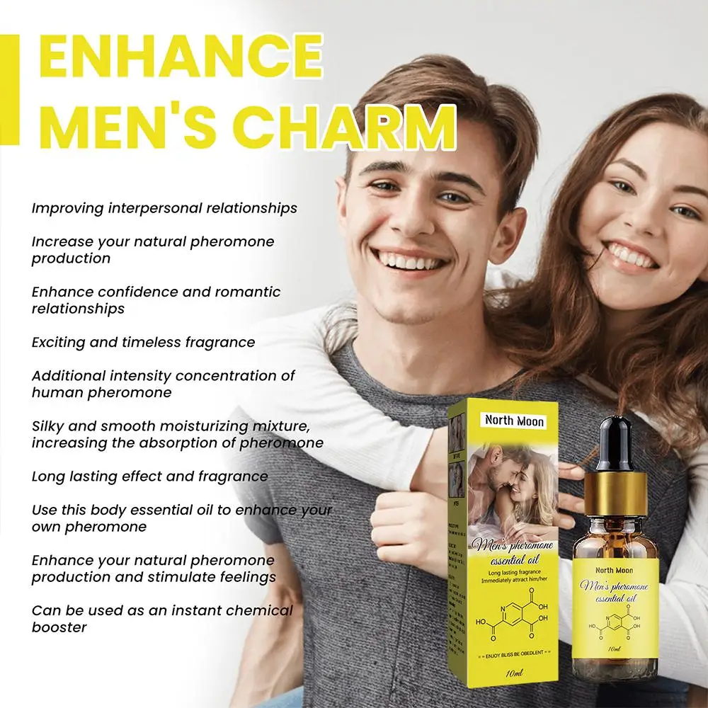 10 مللي عطر فيرومونات عطر رجالي مجموعة مكثفة عطر ف...