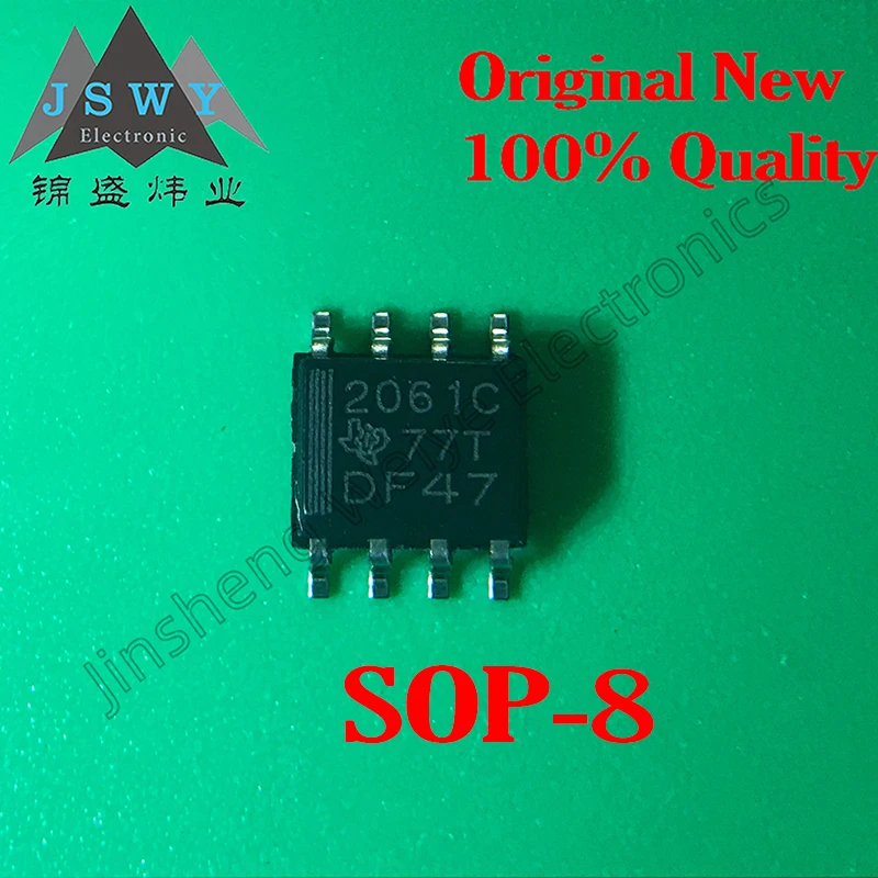 

5PCS TLE2061CDR TLE2061CD TLE2061 Silkscreen 2061C SOP-8 JFET Amplifier IC 100% Brand New Genuine Free Shipping Electronics