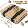 1 Set Plant Specimen Tool Kit DIY Dry Flower Press Wooden Plant Press Tool Flower Press Kit Plant Leaf Press Set 2