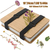 1 Set Plant Specimen Tool Kit DIY Dry Flower Press Wooden Plant Press Tool Flower Press Kit Plant Leaf Press Set 2