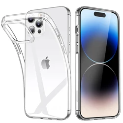 Crystal Clear Protective Soft TPU Silicone Phone Case for iPhone 12 Mini(5.4