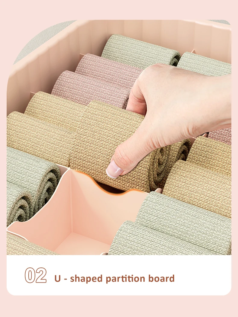 Wardrobe Bra Drawer Organizers 10 Cells