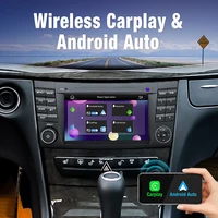 Autoradio STWEI Linux avec CarPlay sans fil, Android Auto, radio FM, Bluetooth, lecteur multimédia pour Mercedes Benz Classe E W211, lecteurs vidéo pour voiture 3