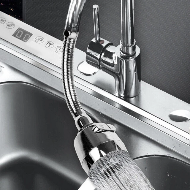 Buse de robinet Flexible pivotant à 360 degrés, fixation de robinet d'eau  Flexible, filtre de robinet d'évier de cuisine, outil de cuisine étendu -  AliExpress
