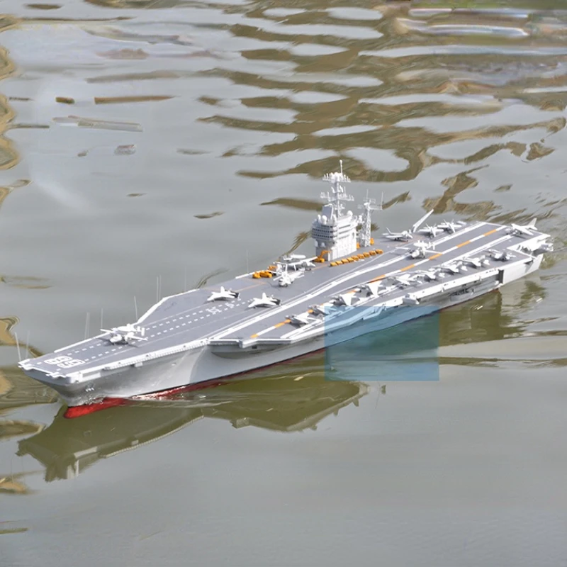 Rc Ship Uss Nimitz Aircraft Carrier Remote Control Finished Ship Navy 1