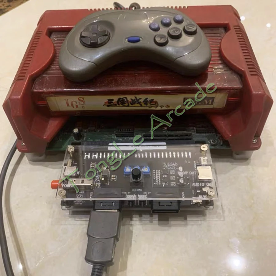 아케이드 게임 Jamma CBOX 커넥터 MVS 마더보드 SuperGun, 미니 SS 게임패드 인터페이스, NEOGEO 비디오 RGBS/SCART 출력 12V 8A