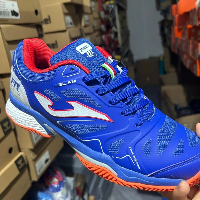 

Luxury Brand Tennis Shoes Men Designer Blue Badminton Shoes Mens Table Tennis Shoe Good Quality Man Sports Shoe