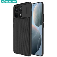 Nillkin Case for Xiaomi Poco X6 Pro 5G Shockproof Phone Cases with Slide Camera Cover 2