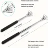 Portable Extendable Back Scratcher Stainless Steel Telescoping Back Scratcher for Both Human and Pets Extendable Back Massager 2 Portable Extendable Back Scratcher Stainless Steel Telescoping Back Scratcher for Both Human and Pets Extendable Back Massager 2