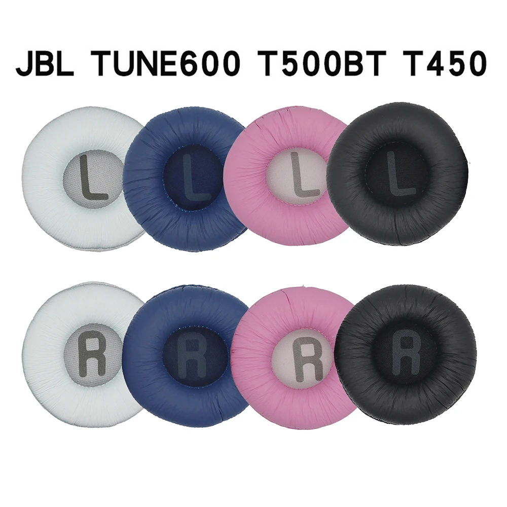 

1pair 70mm Replacement Headphone Pad Leather Cushion Cover For JBL Tune600 T450 T450BT T500BT JR300BT Headphone Headset Ear Pads