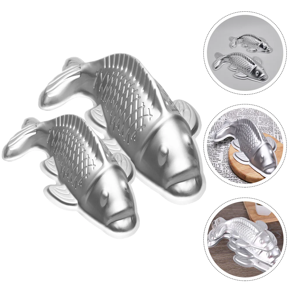 

2 Pcs DIY Rice Cakes Molds Jelly Making Chocolate Cake Pan Baking Kitchen Tools