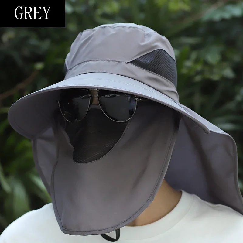Sun Hat Bucket Hat Women Bucket Hat Women Hat Summer UV Protection Outdoor Hunting Fishing Hiking Camping Visor Removable Fishing Hat For Men Women