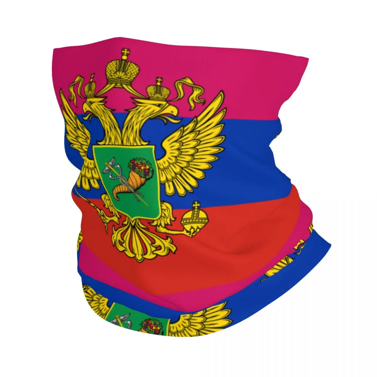 

Flag Of Russi Neck Gaiter Printed Unisex Face Mask Scarf Warm Headband Hiking Windproof