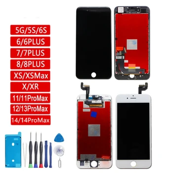 IPhone 7, 8 Plus, X, XS, 11, 인셀, 3D 터치용 OLED LCD 화면, iPhone X, XR, XS Max, 11, 12 Pro Max, 신규