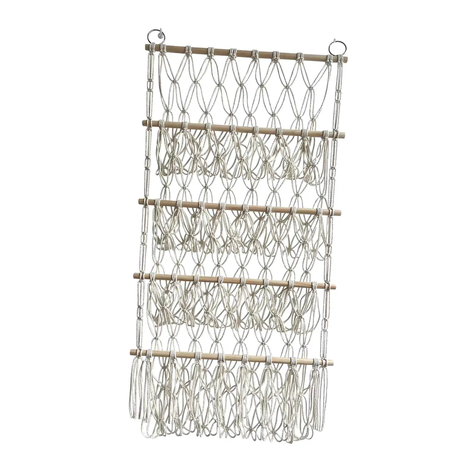 Amaca A Rete Per Peluche - 180x120x120 Cm, Poliestere, Organizzazione Giocattoli Per Camera - Foto 5