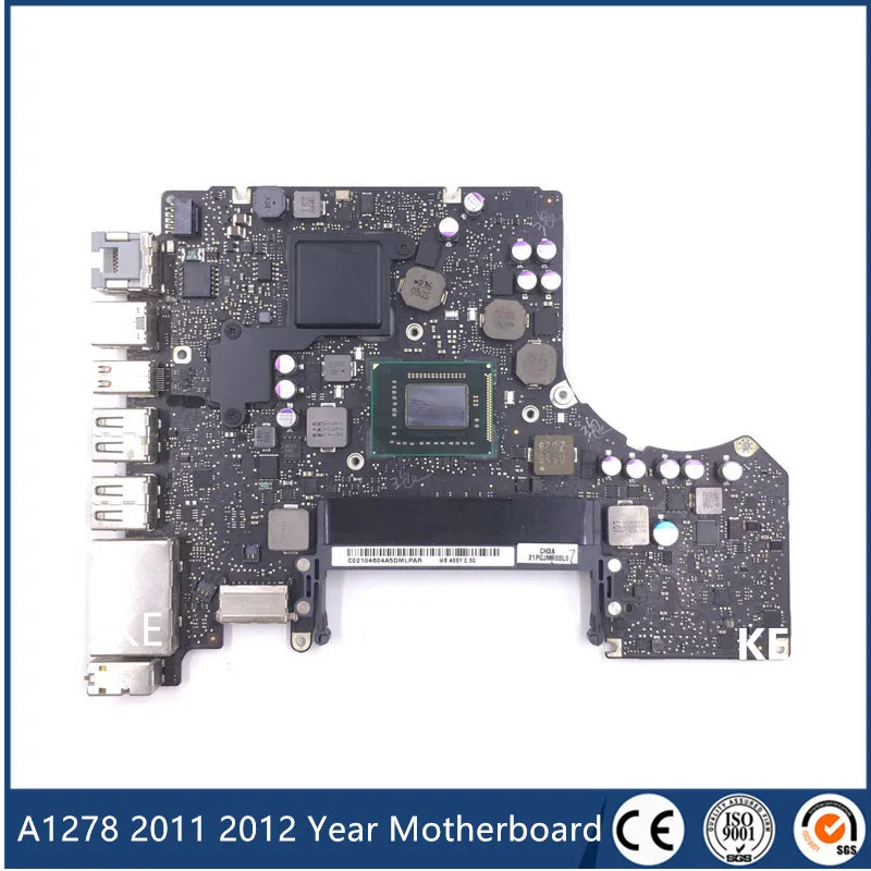 

Материнская плата A1278 для ноутбука, 2011, 2012 год, для Macbook Pro 13 дюймов, i5 i7, логическая плата 820-3115-B 820-2936-A 820-2936-B 2011 2012