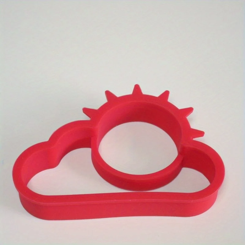 1pc Omelet Ring Mold, Sun and Cloud Shaped Egg Mold, Cute Kitchen Accessories, Egg Rings for Frying Eggs, for Home Kitchen