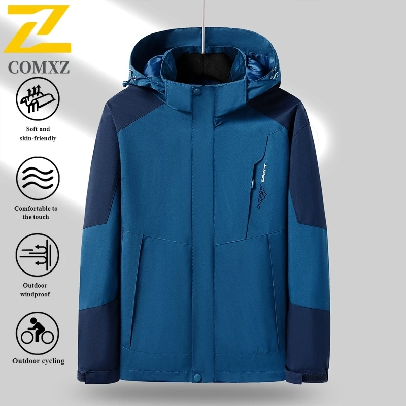 EiAO Jacket Spring Autumn Couple's Lightweight  Windproof Waterproof Packable Outdoor Coat for Hiking Camping Fishing Travel2025